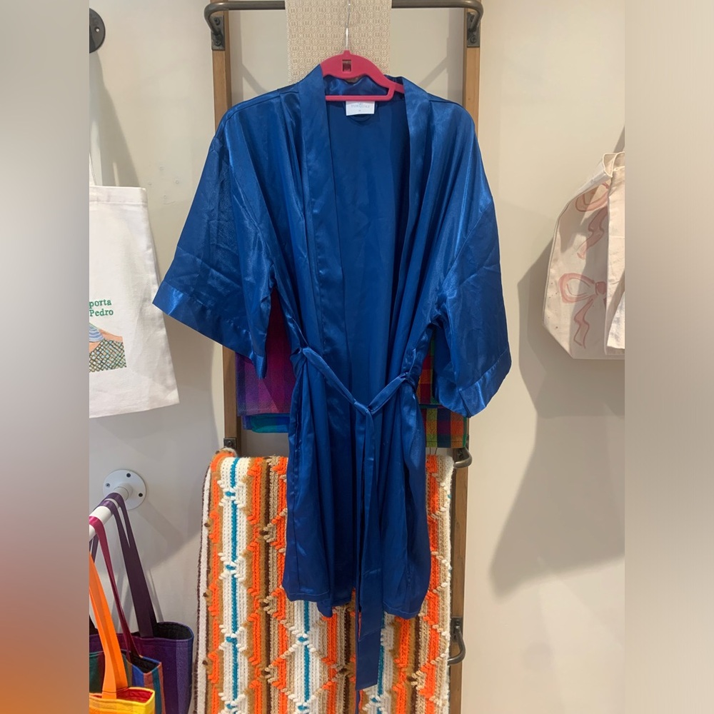 Royal Blue Turquaz Robe